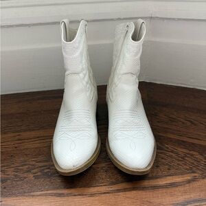 White Cowboy Boots